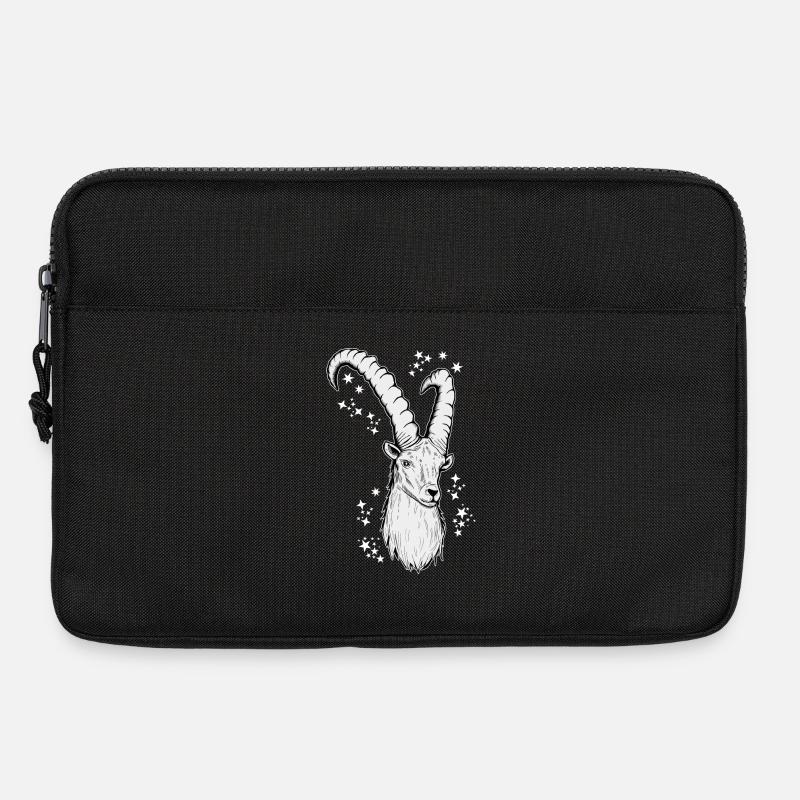 Steinbock Sternzeichen Astrologie - Laptoptasche 13" - Schwarz