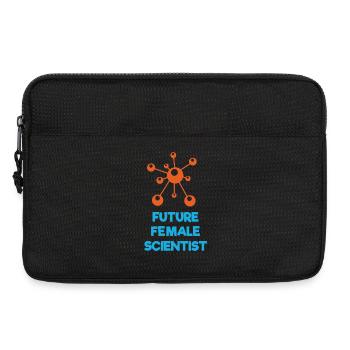 Future Female Scientist - Laptop bag 13" - black - Front
