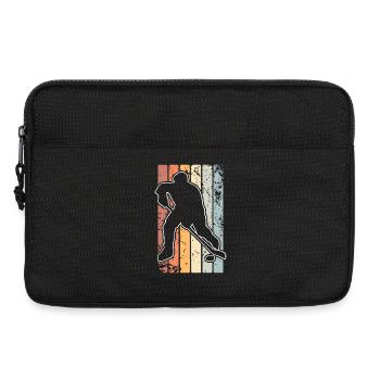 Hockey sur glace - Sacoche pour ordinateur portable 13 pouces - noir - Devant