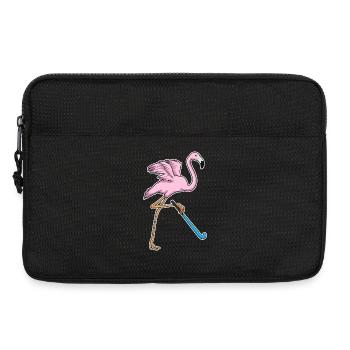 Hockey sur gazon Flamingo Stick - Sacoche pour ordinateur portable 13 pouces - noir - Devant