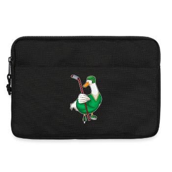 Canard Hockey sur glace Bâton de hockey sur glace - Sacoche pour ordinateur portable 13 pouces - noir - Devant