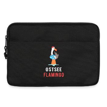 Ostsee Flamingo - Laptoptasche 13" - Schwarz - Vorne