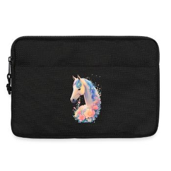 Flower Horse - Laptop bag 13" - black - Front