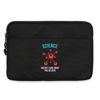 Science - Peu importe ce que vous croyez - Sacoche pour ordinateur portable 13 pouces - noir - Devant