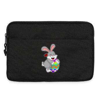 Rabbit Egg - Laptop bag 13" - black - Front