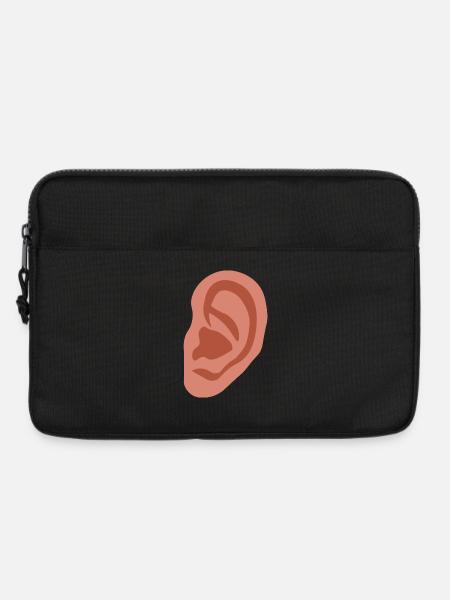 Big ear - Laptop bag 13" - black