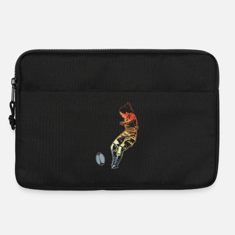 Frauen Rugby - Laptoptasche 13" - Schwarz