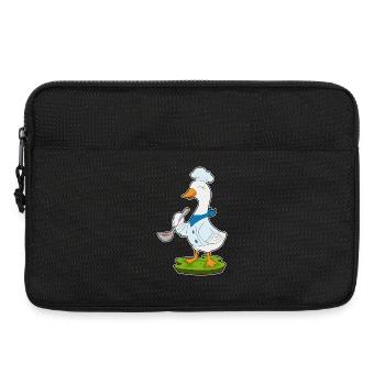Duck Cooking Cooking Spoon Cooking - Laptop bag 13" - black - Front