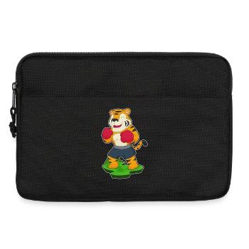 Tiger Boxer Boxing Gloves Boxing - Laptop bag 13" - black - Front