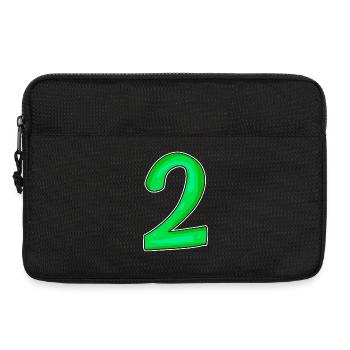 2 - Laptoptasche 13" - Schwarz - Vorne