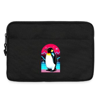 Pinguin - Laptoptasche 13" - Schwarz - Vorne