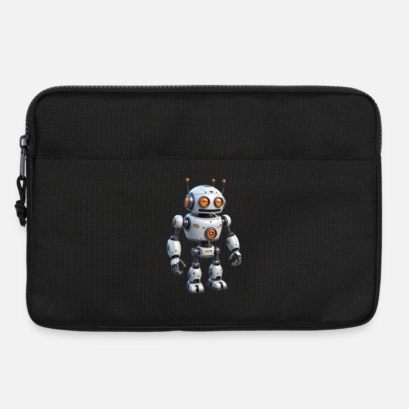 Cartoon Robot - Laptop bag 13" - black