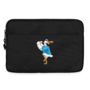 Duck Baseball Baseball Bat - Laptop bag 13" - black - Front