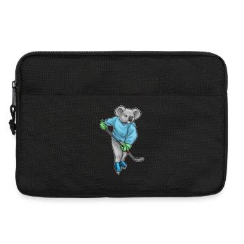 Koala Hockey Stick - Laptop bag 13" - black - Front