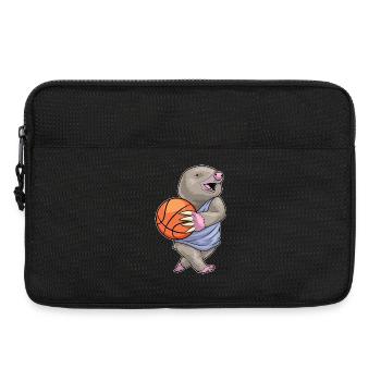 Taupe Basketteur Basketteur - Sacoche pour ordinateur portable 13 pouces - noir - Devant