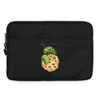 Biscuit chenille - Sacoche pour ordinateur portable 13 pouces - noir - Devant