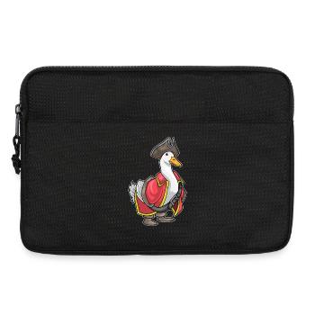 Chapeau de pirate Duck Pirate - Sacoche pour ordinateur portable 13 pouces - noir - Devant