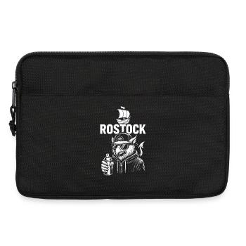 Rostock Streetsoul - Sacoche pour ordinateur portable 13 pouces - noir - Devant