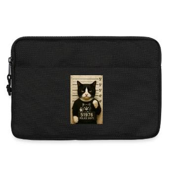 Jailcat - Laptop bag 13" - black - Front