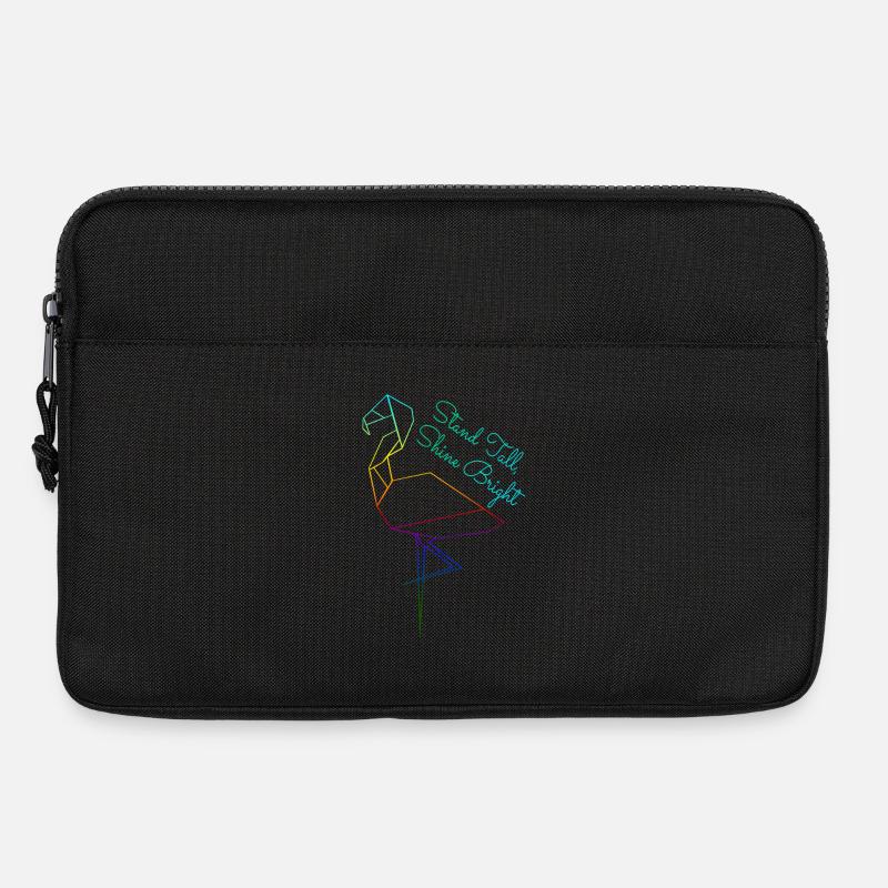 Stand Tall, Shine Bright - Laptoptasche 13" - Schwarz