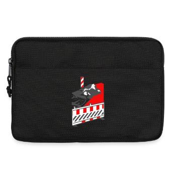 Building site - Laptop bag 13" - black - Front