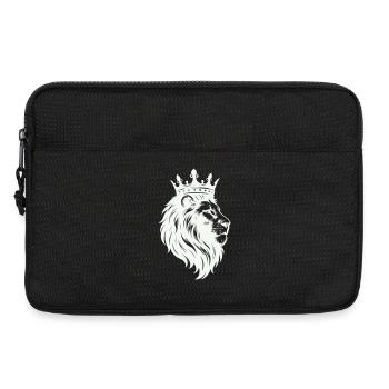 Löwe König Krone - Laptop bag 13" - black - Front
