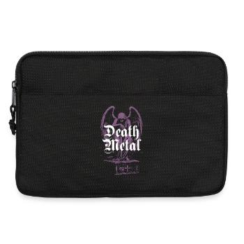 T-shirt gothique Dark Angel avec motif Death Metal - Sacoche pour ordinateur portable 13 pouces - noir - Devant