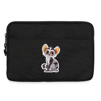 lemur - Laptop bag 13" - black - Front