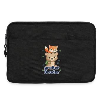 Big Brother Ours & Fox Frère Chemise - Sacoche pour ordinateur portable 13 pouces - noir - Devant