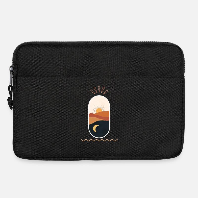 Desert Sun Moon Nights - Laptop bag 13" - black