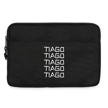 Tiago as a bachelor - Laptop bag 13" - black - Front