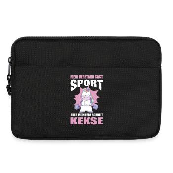 Sports Outfit Funny Saying - Laptop bag 13" - black - Front
