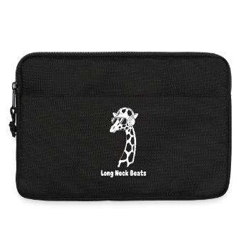 Longneck Beats Giraffe - Laptoptasche 13" - Schwarz - Vorne