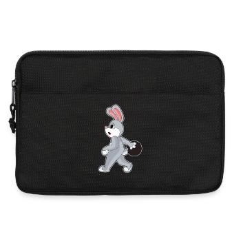 Bunny Bowling Boule de bowling - Sacoche pour ordinateur portable 13 pouces - noir - Devant