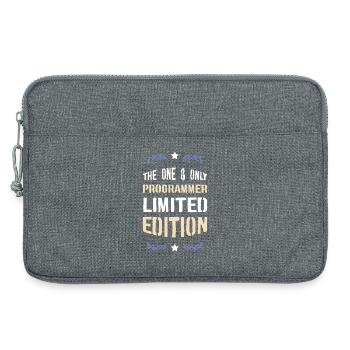 The One and Only Programmer Limited Edition - Laptoptasche 13" - Grau meliert - Vorne