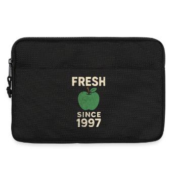 Fresh Since 1997 – Vintage Apple Design - Laptop bag 13" - black - Front