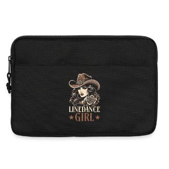 Line Dancing Cowboy Line Dancer Line Dance - Laptoptasche 13" - Schwarz - Vorne