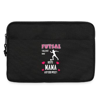 Futsal Beste Mama Mutter Muttertag Geburtstag - Laptoptasche 13" - Schwarz - Vorne