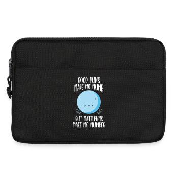 Math Math Teacher Saying Math Teacher Funny - Laptop bag 13" - black - Front