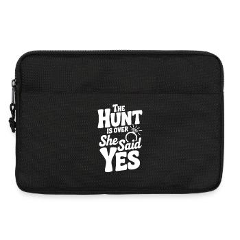 Die Jagd ist vorbei Sie sagte ja - Laptoptasche 13" - Schwarz - Vorne