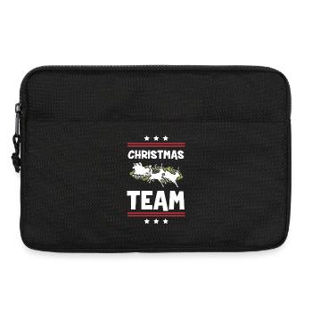 Weihnachten Team Christmas - Laptop bag 13" - black - Front