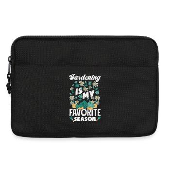 Cadeaux pour les jardins et les amoureux des plantes - Sacoche pour ordinateur portable 13 pouces - noir - Devant