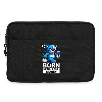 Born to make Money - Laptop bag 13" - black - Front