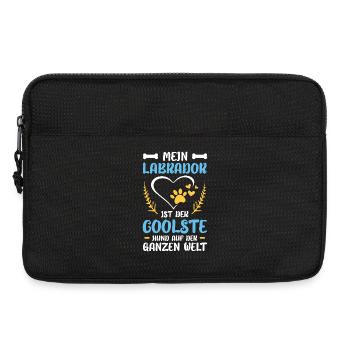 My Labrador – the coolest dog in the world - Laptop bag 13" - black - Front