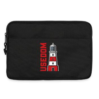 Island USEDOM BALTIC SEA Holiday Lighthouse Funny - Laptop bag 13" - black - Front