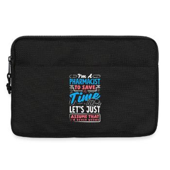Pharmacist Pharmaceutical Technical - Laptop bag 13" - black - Front