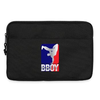 Breakdance B-Boy Streetdance Design Hip Hop Dance - Laptoptasche 13" - Schwarz - Vorne