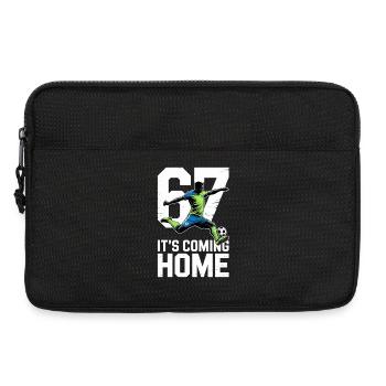 67 – Soccer - Laptop bag 13" - black - Front