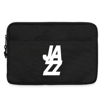 Conception audacieuse du logo de la musique jazz - Sacoche pour ordinateur portable 13 pouces - noir - Devant