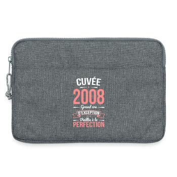 2008 – Aged to perfection - Laptop bag 13" - heather grey - Front